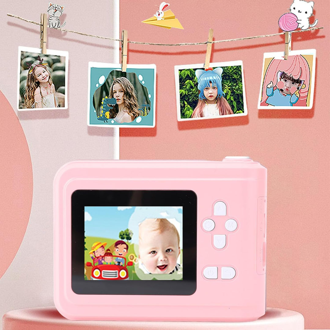 Sofortdruckkamera für Kinder, 48MP 1080p Kids Camera Sofortdruck mit 3 Rollendruckpapier, für Jungen