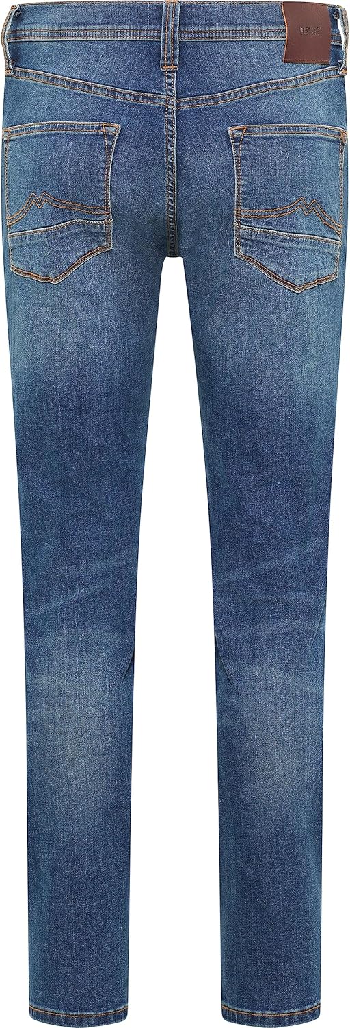 MUSTANG Herren Slim Fit Style Vegas 28W / 32L Blau, 28W / 32L Blau