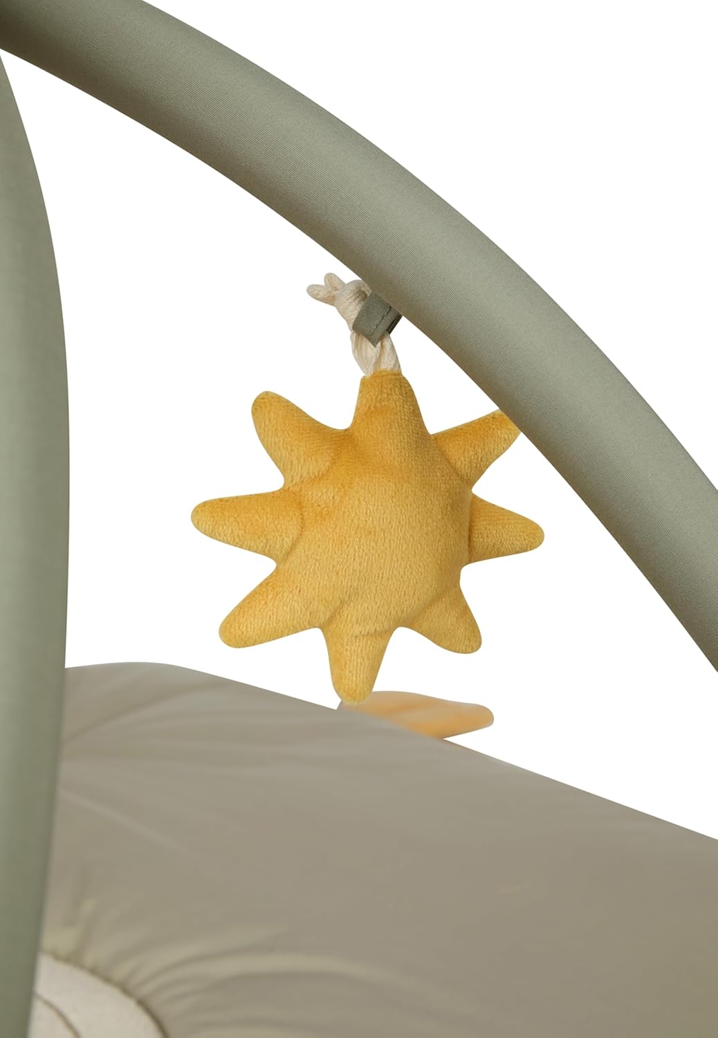 Sterntaler Spielbogen Giraffe Kaya – Spieldecke mit kuschelig weicher Liegefläche – Mit Spiegel, Ras