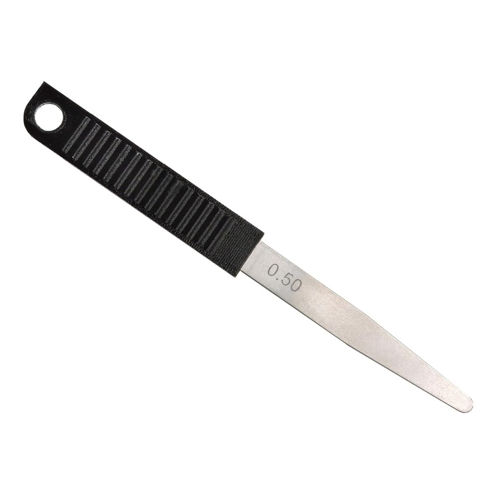 STEINLE 4114 Fühlerlehren/Fühlerlehre mit Griff - Einzelblatt 0,2 mm Ventil Einstellehre - Blattstär
