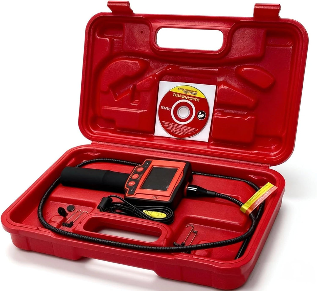 ROTHENBERGER Industrial Endoskop Kamera TF 2809 im stabilen Kunststoffkoffer | Rohrkamera | Kanalkam