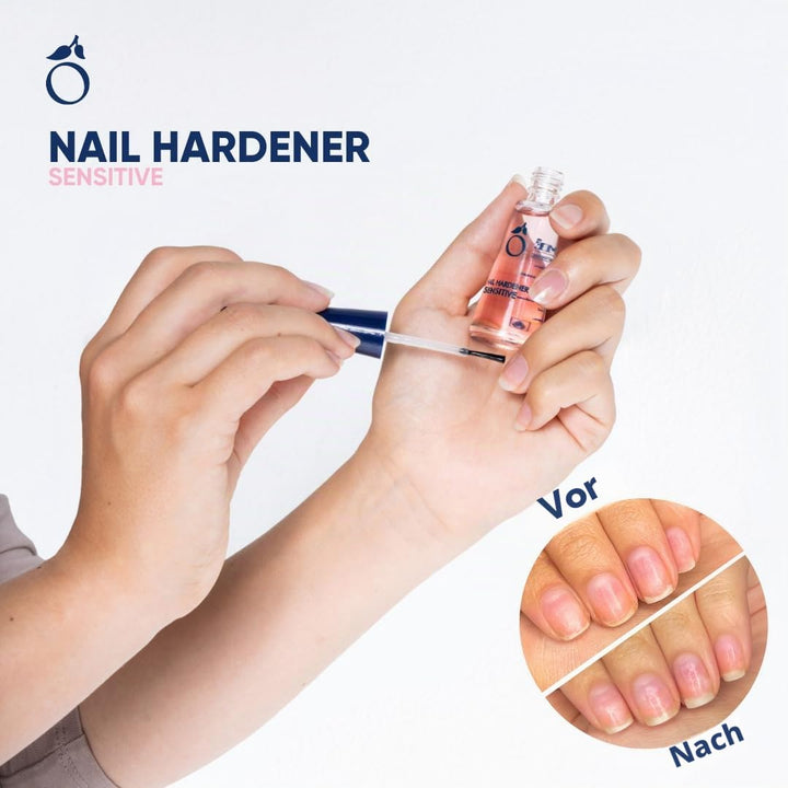 Herome 3-Pack Nagelhärter Sensitive - Nagelverstärker Garantiert Feste Nägel Innerhalb von 30 Tagen.