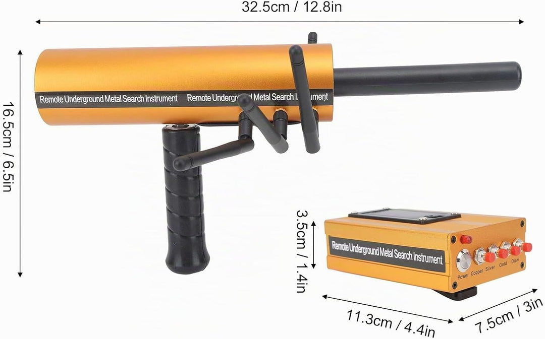 Golddetektor Unterirdisch, Gemahlenen Penetrieren, Ass Metall -Detektor Metall Pinpointer 30m Tiefe