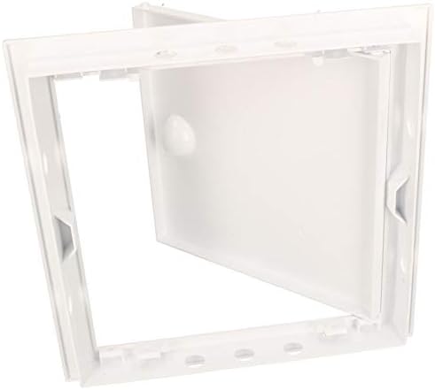 KOTARBAU Revisionstür 40 x 50 cm Alle Grössen Kunstoff ABS Inspektionstür Weiss Wartungsklappe Schna