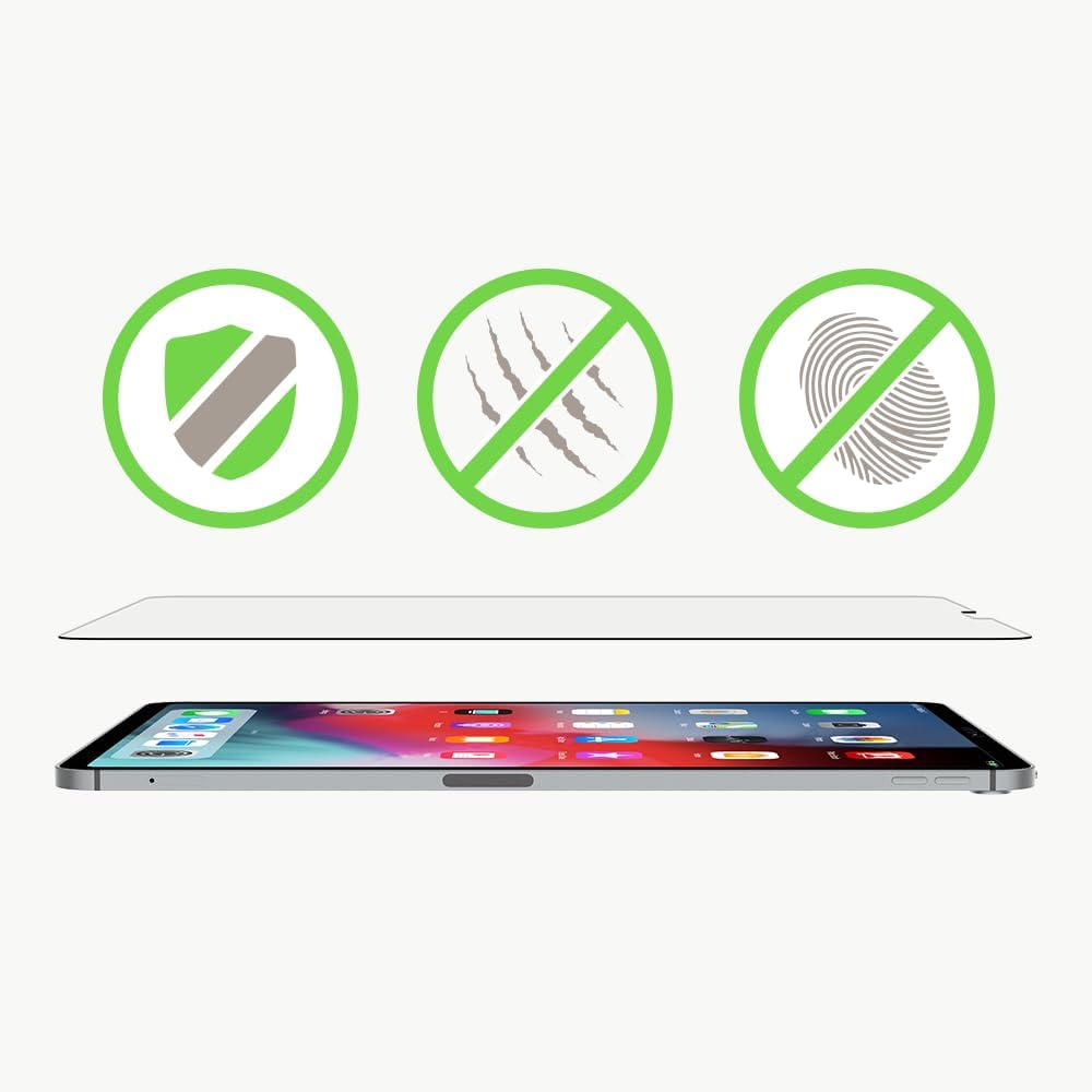 Belkin ScreenForce TemperedGlass Displayschutz für das iPad Pro 12,9 Zoll (iPad Pro 12,9 Zoll Displa
