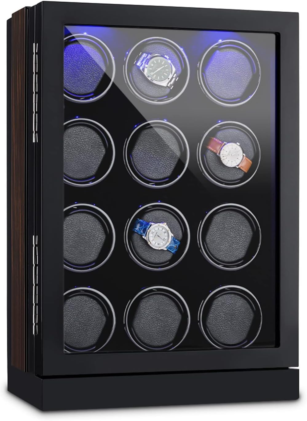 Klarstein Klagenfurt Uhrenbeweger, für 12 Automatikuhren, Links-Rechts-Lauf, max. 2200 Umdrehungen/T