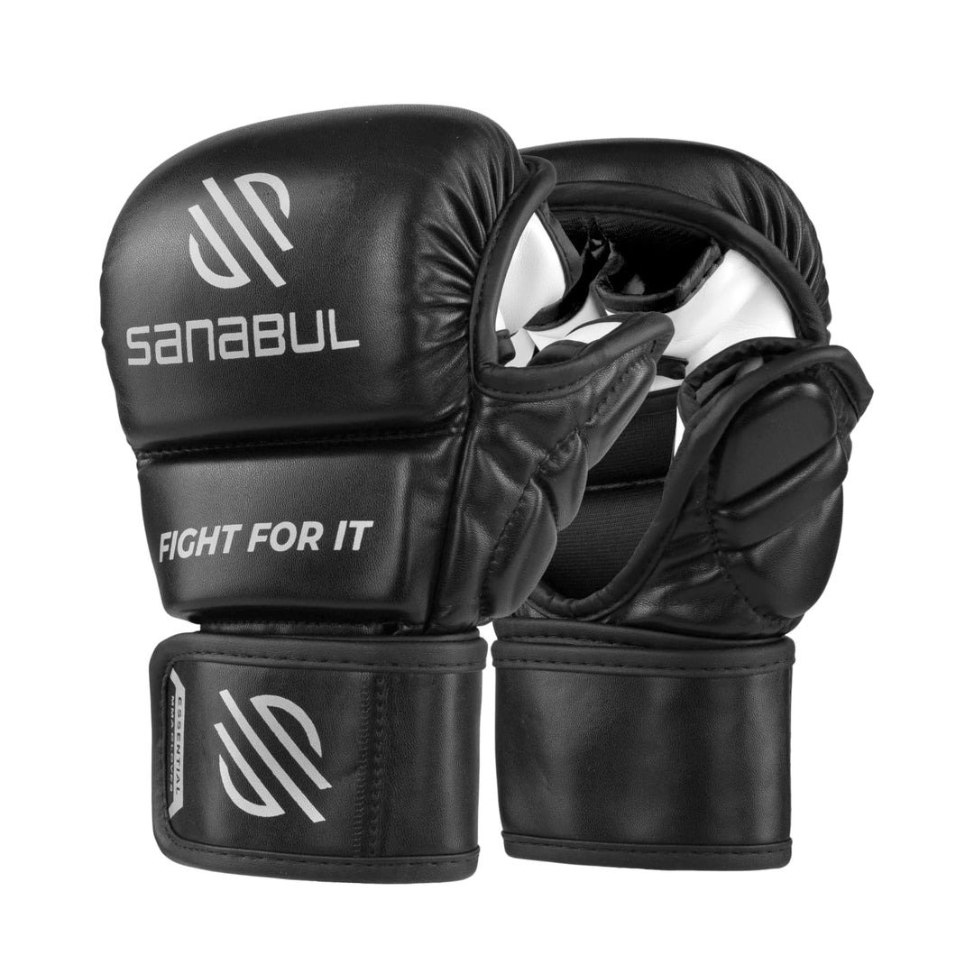 Sanabul Essential 7 oz MMA Handschuhe | MMA Trainingshandschuhe | Hybrid Sparring Handschuhe für MMA