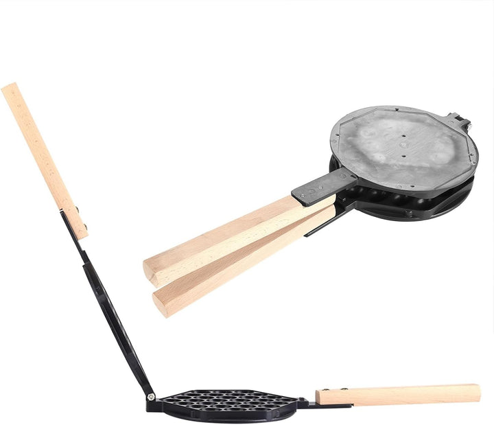 Waffle Maker Pan, Egg Bubble Baking Plate Waffle Maker Pan Tool Egg Waffle Maker Kitchen Nonstick Eg