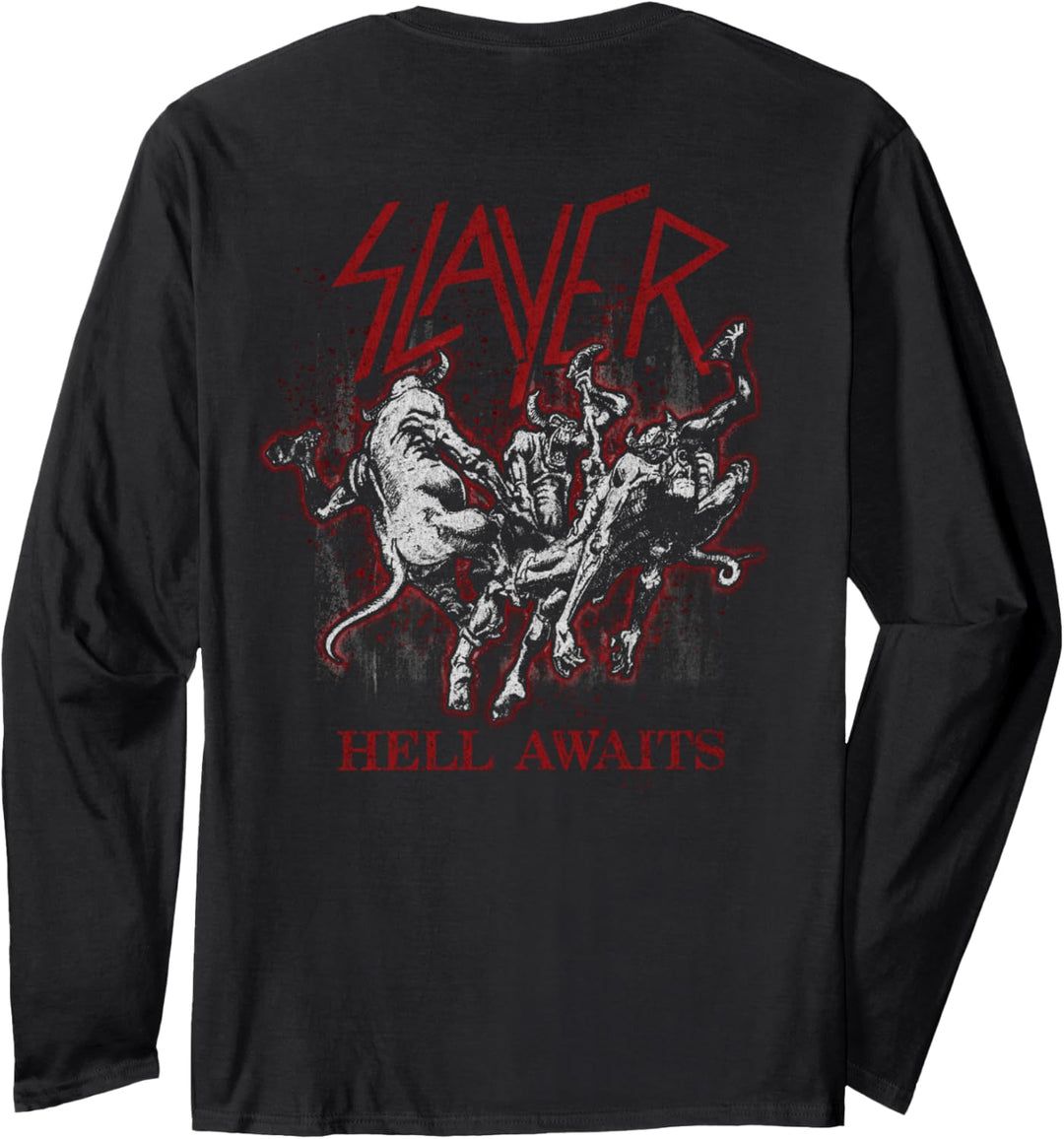 Slayer - Hell Awaits 35th Anniversary Langarmshirt