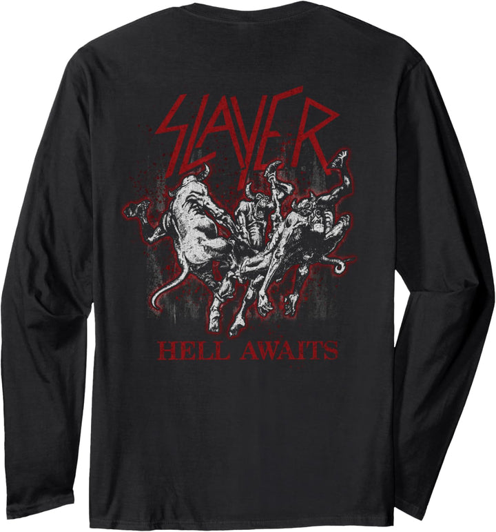 Slayer - Hell Awaits 35th Anniversary Langarmshirt