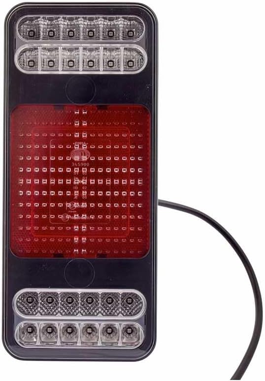 HELLA - Heckleuchte - Coluna - LED - 24V - Anbau/geschraubt - Lichtscheibenfarbe: glasklar - LED-Lic