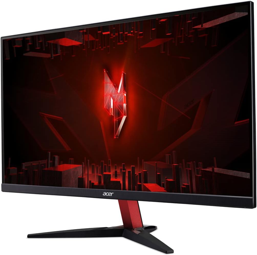 Acer Nitro KG242YE Gaming Monitor 23,8 Zoll (60 cm Bildschirm) Full HD, 100Hz HDMI, 75Hz VGA, 4ms (G