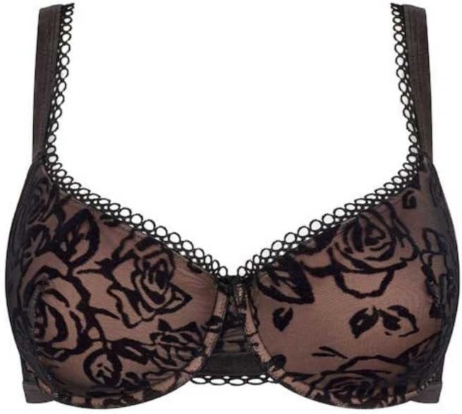 Triumph Damen Velvet Rose Spotlight WHP Geformter BH, BLACK, 85D