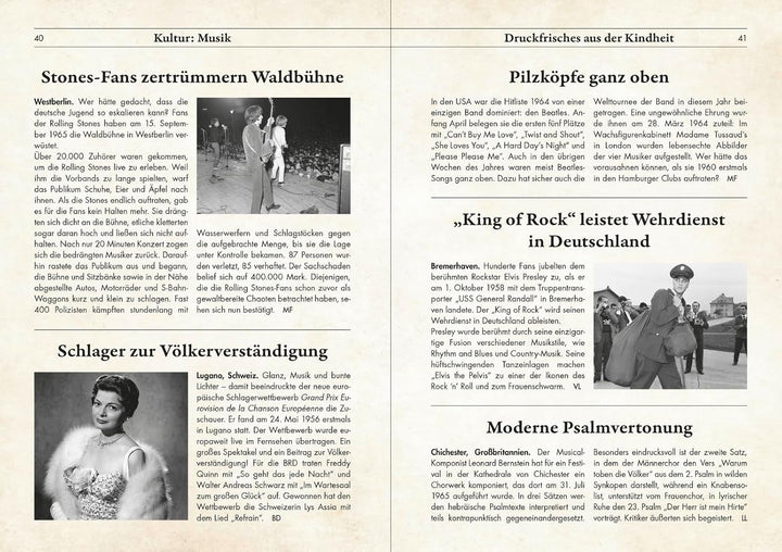 1955 - Geburtstagskurier: Druckfrisches aus Kindheit und Jugend | Zum 70. Geburtstag (Geburtstags-Ze