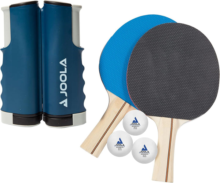 JOOLA Einziehbares Tischtennisnetz – Ping Pong Netz für jeden Tisch – Tragbares Tischtennisnetz und