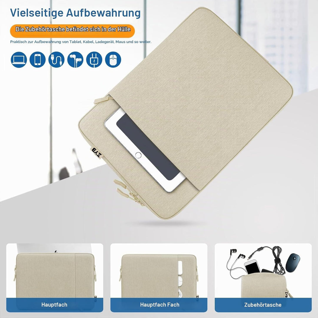 ZYB 16 Zoll Laptoptasche Hülle für 2021-2026 MacBook Pro 16 M5 M4 M3 M2 M1,Mac Pro 15,Notebook Tasch