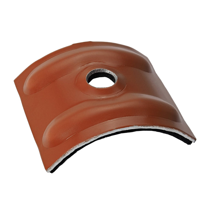 100 Kalotten Kupferbraun RAL 8004 Aluminium 24° für Sinus Profil 76/18 Wellplatten Lichtplatten