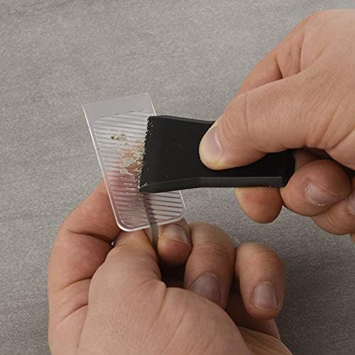 Fliesen-Reparatur-Set 14-teilig - 8 unterschiedliche Farbtöne - Inkl. Wachsschmelzer, Hobel & Schlei