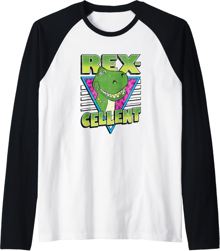 Disney Pixar Toy Story 4 Retro Rex-cellent Portrait C2 Raglan