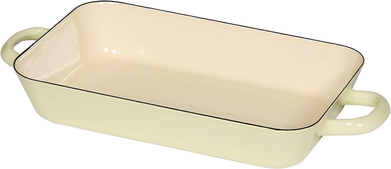 Riess, 0045-006, Bratpfanne 29/18, CLASSIC - BUNT/PASTELL, Farbe Gelb, Masse 29 x 18 cm, Höhe 5.2 cm