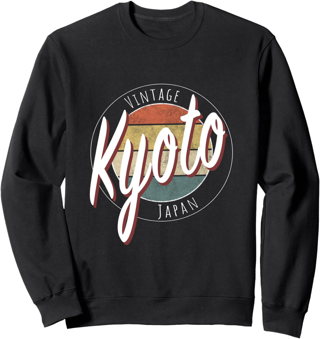 Vintage Kyoto Japan-Design Sweatshirt