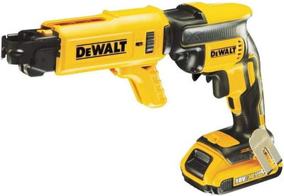 DEWALT DCF620D2K-GB 18 V XR bürstenloser Trockenbau-Schraubendreher, 2 x 2 Ah, mehrfarbig, 23,3 x 38