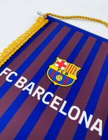 Grosser Wimpel FC Barcelona Nr. 2 - Lizenzprodukt - Masse 22 x 16 cm - 100 % Aclilico