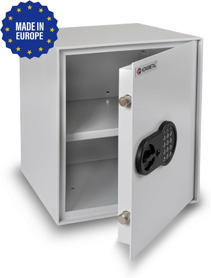 Konsmetall - Tresor für Zuhause Kolibri 2.0 43 T, Safe Tresor Elektronisch, Möbeltresor 43 x 37,1 x