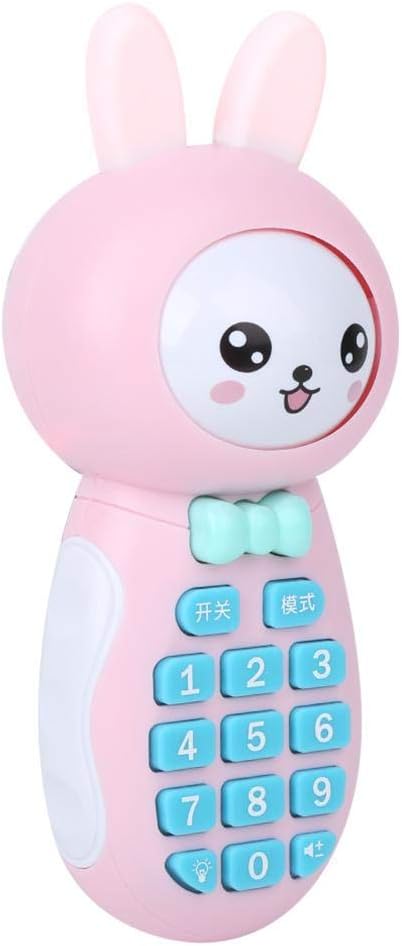 Zerodis Multifunktionales Baby-Musikspielzeug, Cartoon Kid Handy Elektronisches Telefon Spielzeug Mu