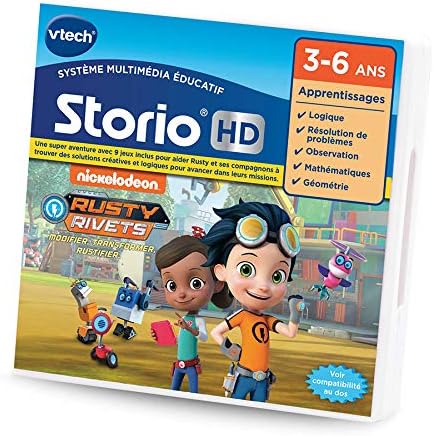 VTech 271305 HD Storio Rusty Nieten Interaktives Spiel, Mehrfarbig