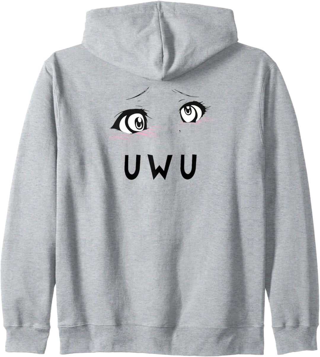 Uwu Aheghao Gesicht Kapuzenjacke