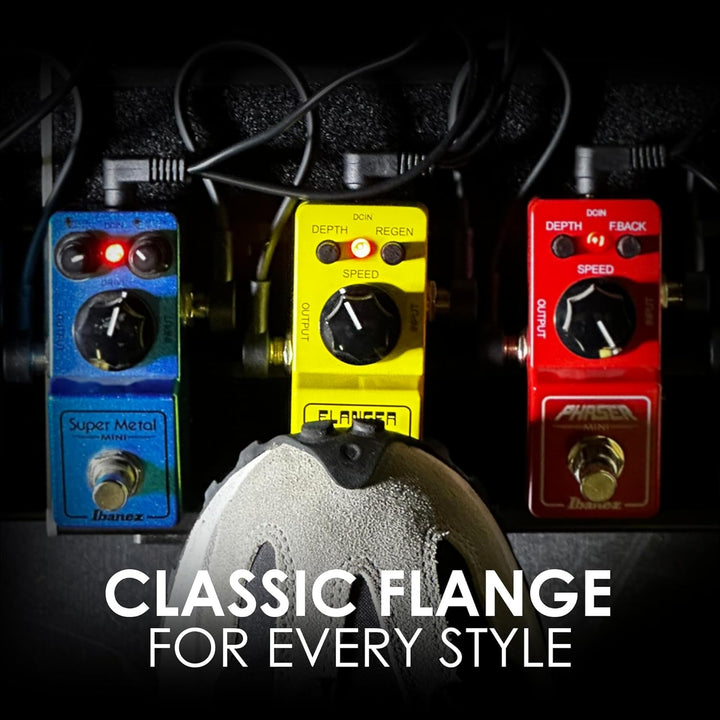 Ibanez FLMINI Flanger Guitar Pedal - True Bypass - Yellow