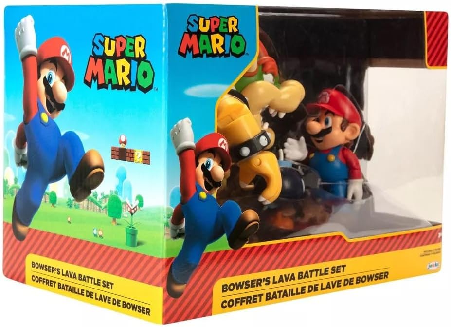 Nintendo Super Mario Bowser 18cm vs. Mario Figuren Set (Wave 1)
