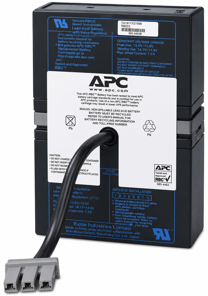 APC RBC33 - Ersatzbatterie für Unterbrechungsfreie Notstromversorgung (USV) von APC - passend für Mo