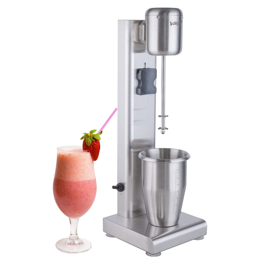 Valgus Edelstahl-Milchshaker-Maschine 1L geräuscharmer Stand-Getränkemixer-Mixer für Eiscreme, Fruch