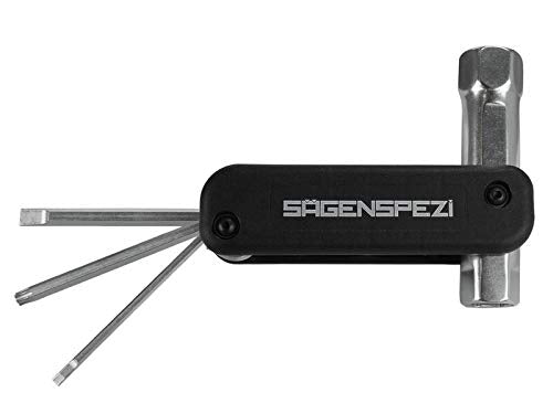 Sägenspezi Multitool inkl. Zündkerzenschlüssel (SW16 / SW19), Sechsrund-Schraubendreher (TX) Grösse