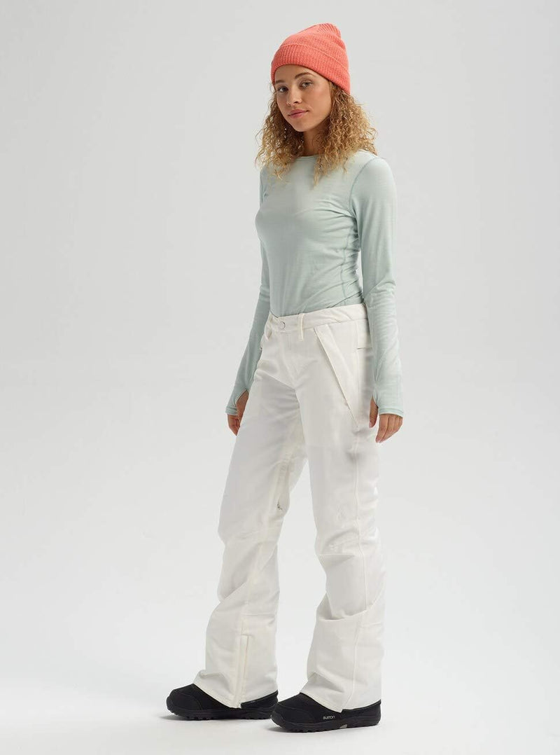 Burton Damen Society Snowboard Hose, S Stout White
