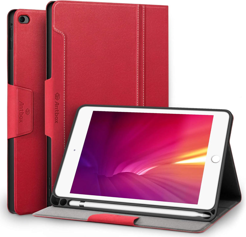 Antbox Hülle für iPad Mini 5 2019 7.9 Zoll/iPad Mini 4 mit Apple Pencil Halter Auto Schlaf/Wach Funk