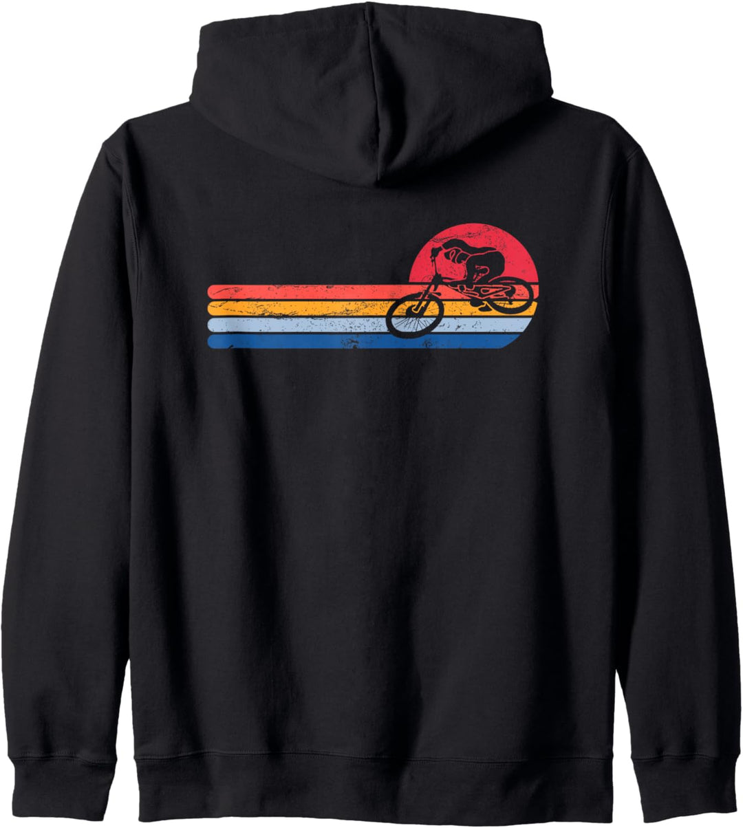 Retro Downhill Mountainbike MTB Bikepark Downhiller Kapuzenjacke
