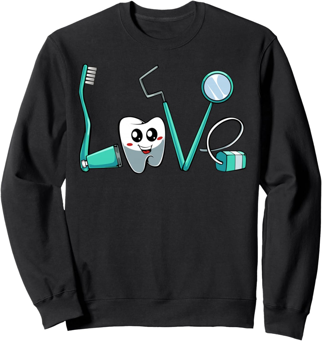 Niedliches Dentist Zahnarzt Stomatologie Studenten Geschenk Sweatshirt