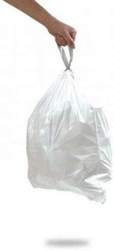 simplehuman Code A massgefertigte Einlagen, (30 Einlagen), 4,5 l, Weiss
