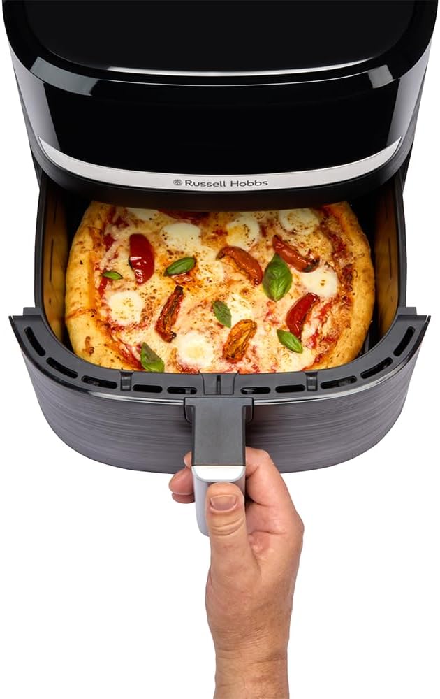 Russell Hobbs Heissluftfritteuse XXL 8,3L Rapid AirFryer [kompaktes Gehäuse, 9 Programme] SatisFry (