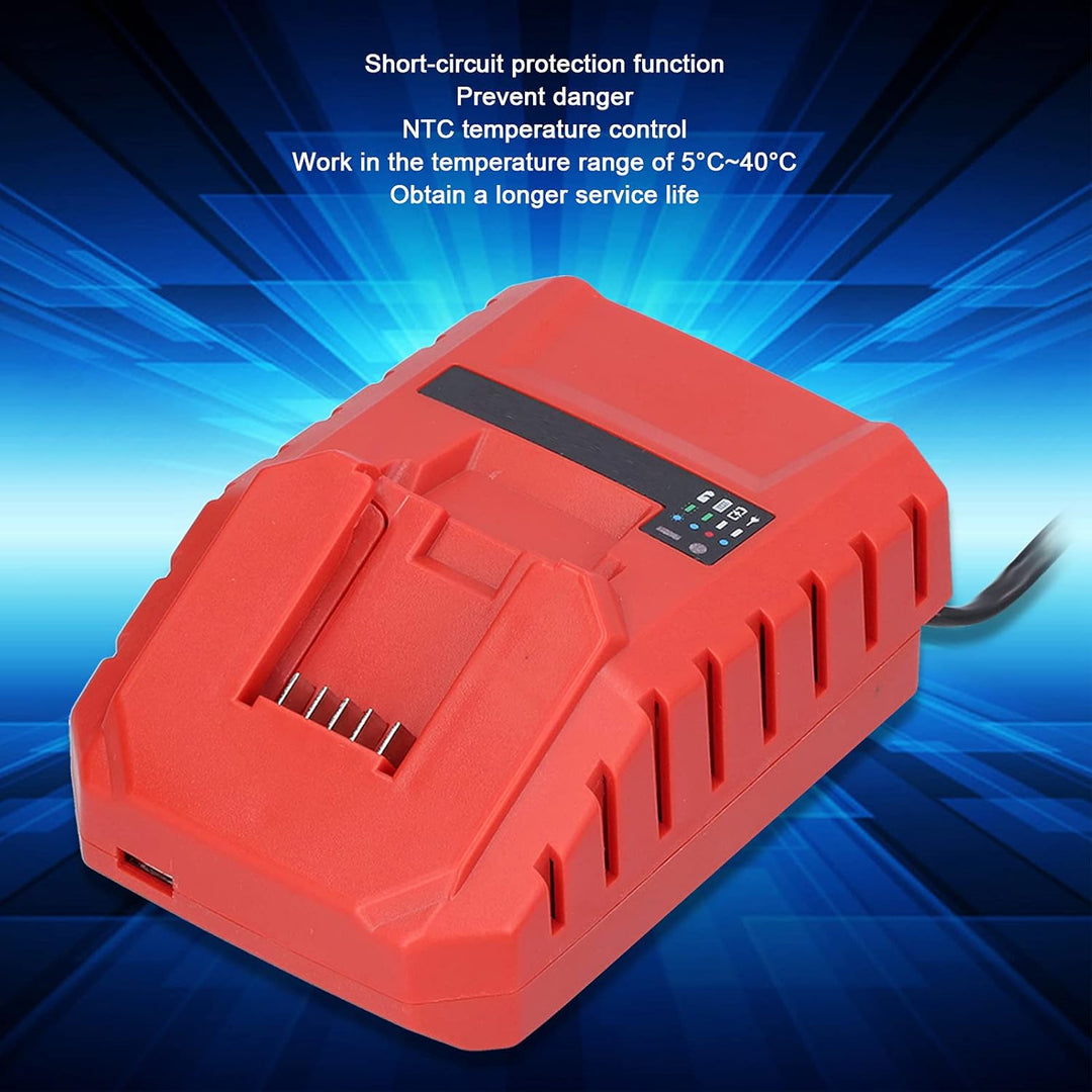Akkuladegerät Ersatzwerkzeug Kompatibel für Hilti, 12V C4/12-50 100-240V Akkuladegerät(Europäische V