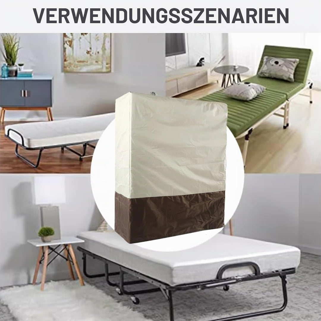 Universal Klappbett Aufbewahrungshülle, Tragbare Klappbett Staubschutz 210D Oxford Tuch Wasserdichte