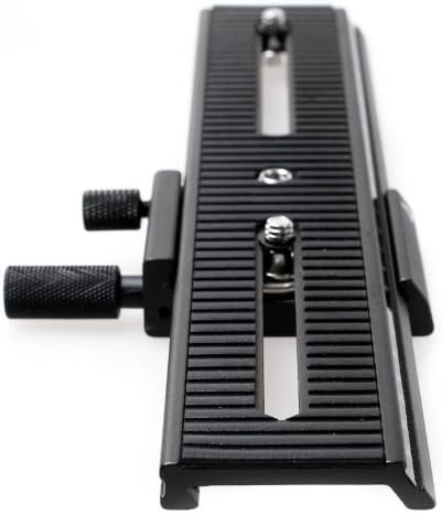 Quenox/Fotomate LP-02 Makro-Einstellschlitten (Makroschlitten, Kameraschlitten, Fotoschlitten, Makro