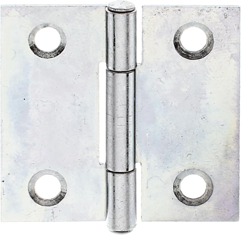 Hinge Rectangular 31 x 31 mm / 50 Stk. Oberflaeche: galvanisch gelb verzinkt, 31 x 31 mm