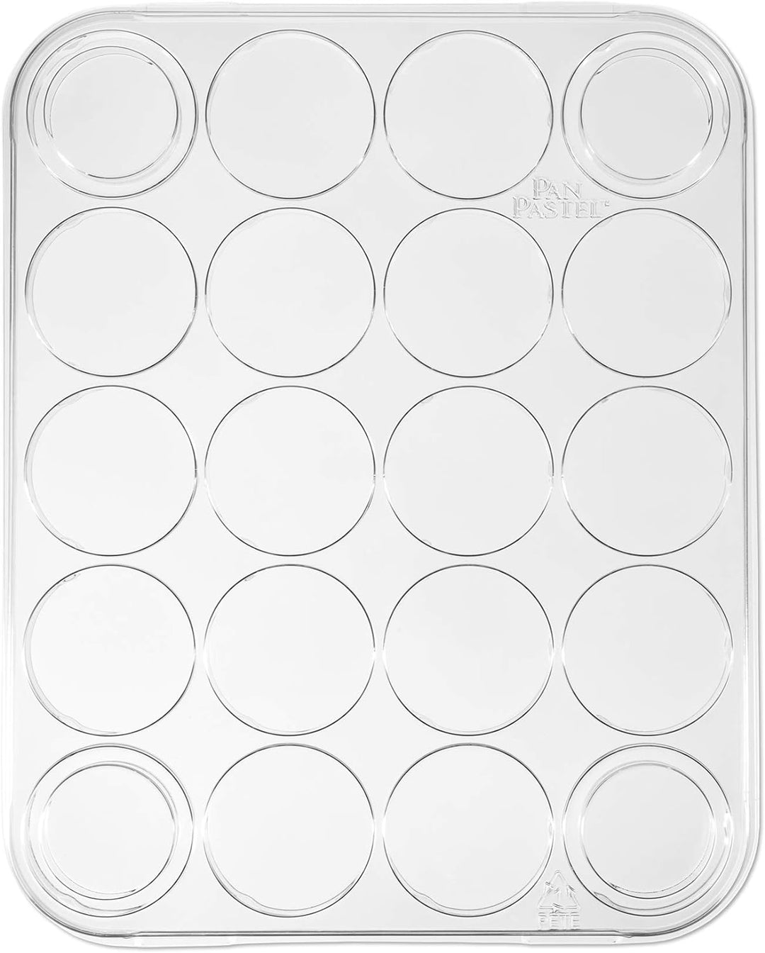 PanPastel 35020 Palette Tablett, 35,6 x 27,9 cm, 20 Mulden, Weiss/opulenter Garten, Nicht zutreffend