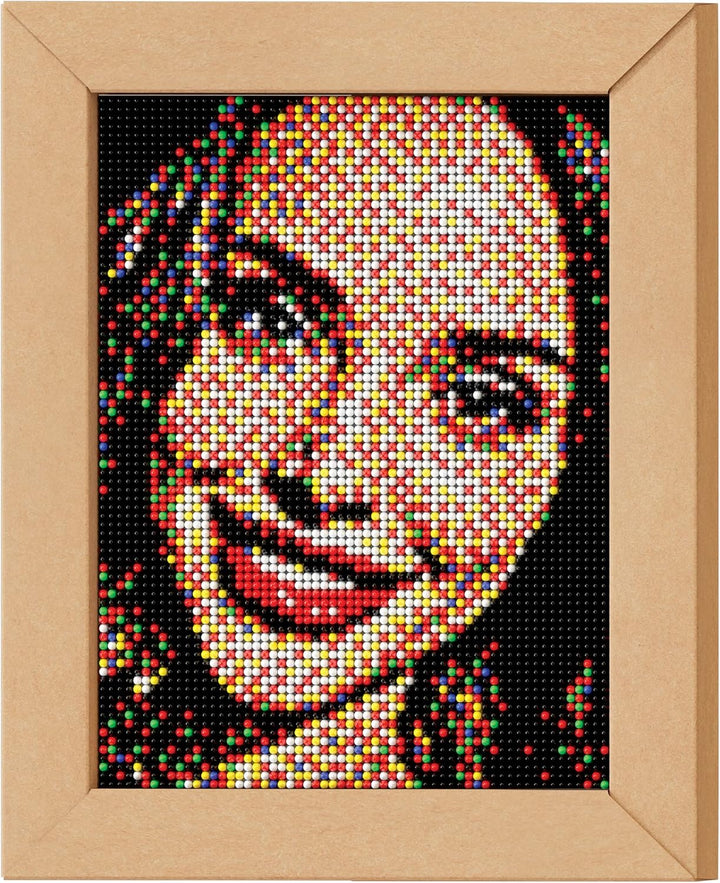 Quercetti Pixel Art 4 Selfie-Mosaik-Set – Verwandeln Sie jedes Foto in Mosaikkunst mit 4800 Klammern