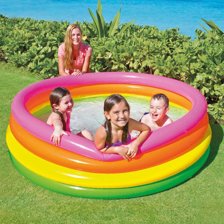 Intex Zwembad - Neonkleuren - 168x46cm