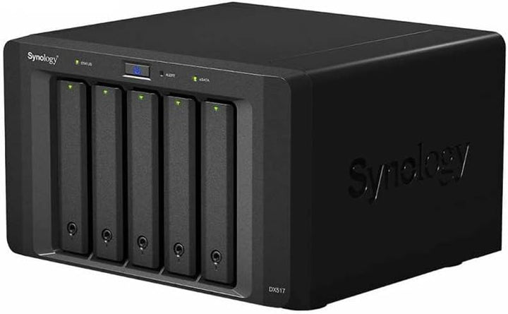 Synology 10000GB DX517 5 Bay Desktop-NAS-Erweiterungsgehäuse, Enclosure Enclosure Enclosure Single,